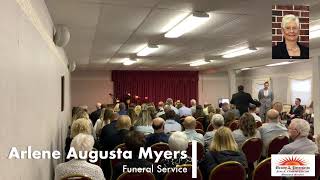 Arlene Augusta Myers Funeral Service