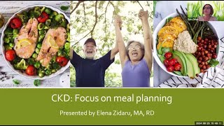 Chronic Kidney Disease, Nutrition Matters: Sustainable Approaches + Patient Story, August 2024