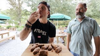 TRYING CAJUN SAUSAGE AND BEER | Lafayette, Louisiana