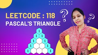 Leetcode :118 || Pascal's Triangle || CPP || C++ @codewithanusha