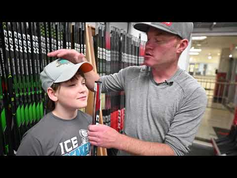 What is a hockey stick called?