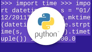 Convert string date to timestamp in Python