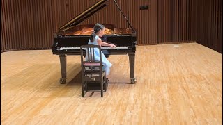 【コンクール】全日本ジュニアクラシック音楽コンクール（予選通過）　雨の日のふんすい（ギロック）（小学1年生）2024年