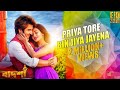 Priya Tore Bin Jiya Jayena Full Song ॥Jeet & Nusrat Faria॥ Badsha Movie ॥ Singer- Shadaab Hashmi