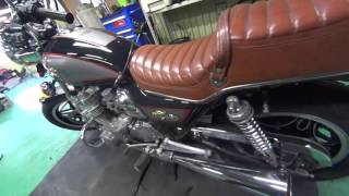 CB750カスタム　始動動画