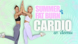 CARDIO ☀ FAT BURN 💦 TRENING SPALAJĄCY W DOMU | Agata Zając