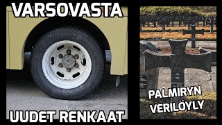 RENKAAT RIKKI - PALMIRYN VERILÖYLY, Varsova - Asuntoautolla Puskaparkissa Puolassa