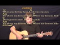 Demons (Imagine Dragons) Strum Guitar Cover Lesson with Chords/Lyrics