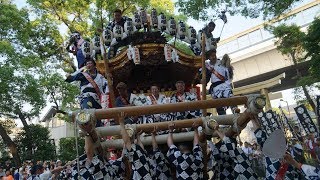 令和元年5月26日　東灘だんじり祭り 東明八幡神社宮入　東明區