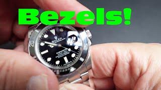 Luxury Bezels - Rolex vs. Tudor vs. Breitling