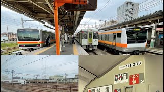 [T-V161][車窓]八高線[非電化区間]キハ110系 高麗川→高崎