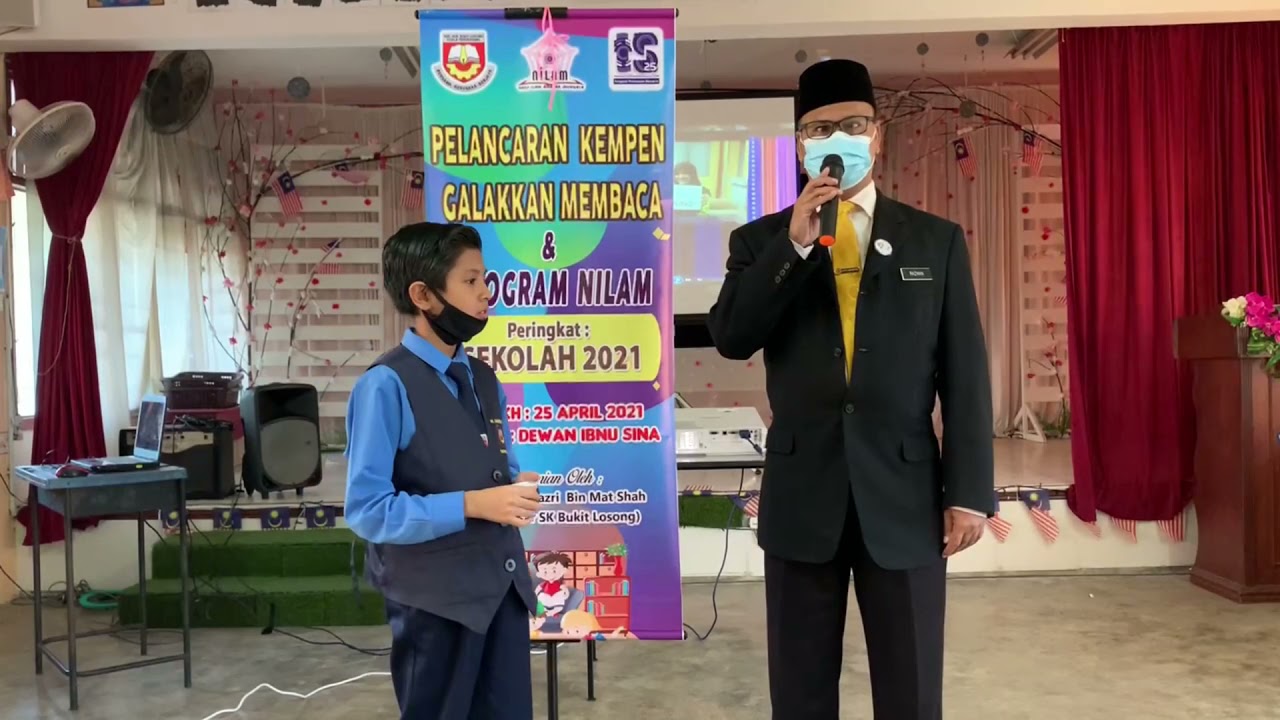 PROGRAM GALAKAN MEMBACA DAN PELANCARAN NILAM 2021 - YouTube