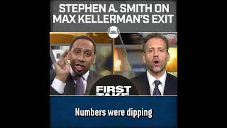 Stephen A Smith Discusses Max Kellerman's Departure from First Take | 2021