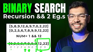 Java program for Binary Search for ISC with Example Run Through x2