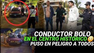 Última Hora 🚨 Un Sujeto BORRACH0 llegó a poner en PELIGRO a las Personas del Centro Histórico 😳