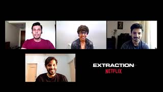 EXTRACTION INTERVIEW ft @Randeep Hooda @Rudhraksh Jaiswal @Priyanshu Painyuli | @NetflixIndiaOfficial