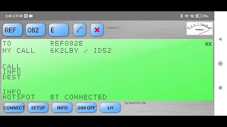BlueDV-Bluetooth version with Android (D-Star/DMR 시연)
