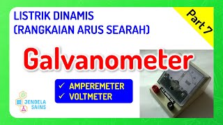 Listrik Dinamis • Part 7: Galvanometer Sebagai Amperemeter dan Voltmeter