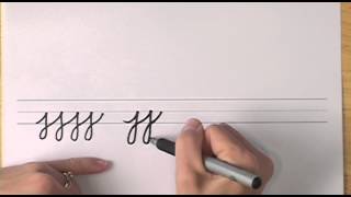 How To Write in Cursive // Lesson 19 // A complete Course // FREE Worksheets