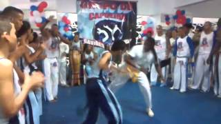 Grupo de Capoeira Gaviões da Lua 16º Batizado (Troca de Corda Do Aluno Fênix )