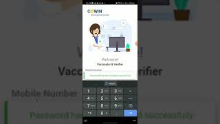 CoWin APP Password Reset
