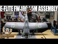 E-flite Focke-Wulf Fw 190A 1.5m BNF Assembly And First Impressions. The Best Foam Plane Of 2021?