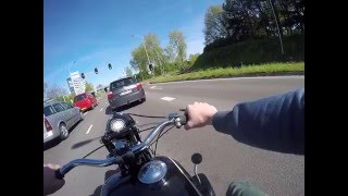 Zündapp DB200 on board GoPro 2.7k