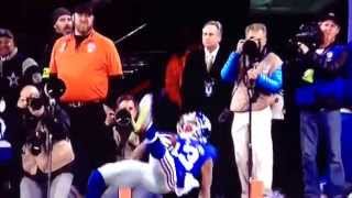New York Giants vs Dallas Cowboys November 23 2014. Odell Beckham Jr One Hand Touchdown Catch
