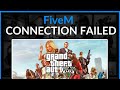 How To Fix FiveM Connection Error Failed - Full Guide 2025