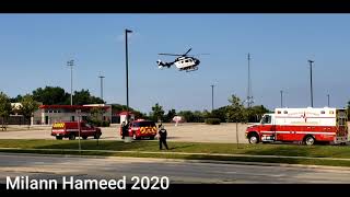 Kenosha Shooting 2020 flight for life on scene