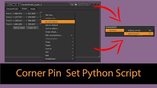 Advanced Nuke Tutorial || CornerPin Set By Python Script || Python tool || SUBSTILES AVAILABLE