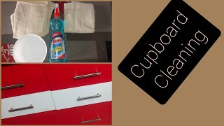 kitchen cupboards cleaning in telugu #క్లీనింగ్ కిచెన్ కబోర్డ్స్ విత్  మై  హస్బెండ్  #by grace