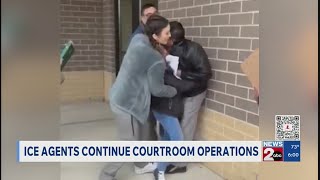 Apparent ICE agents continue courtroom operations in Middle TN