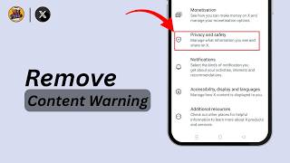 How To Fix Sensitive Content Warning On X | Disable Sensitive Content 2026
