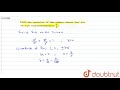 Find the equation of the ellipse whose foci are (0,pm3) and eccentricity is (3)/(5). | 11 | CONI...