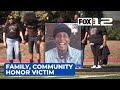 Family, community share moment of silence before football games to honor shooting victim