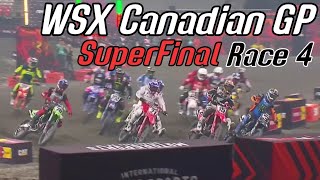 WSX Championship 2024 Canadian GP SuperFinal Race 4 | Full Race 4k