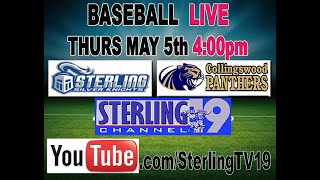 Baseball Collingswood vs Sterling 2022