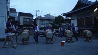 【天王祭２０１６年】荒川新開太鼓　2016.6.4　原稲荷　神輿が出ます