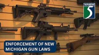 Enforcement of new Michigan gun laws