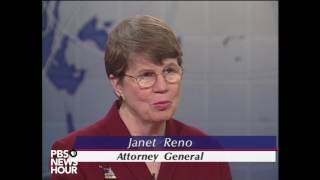 Janet Reno recounts her darkest days as attorney general