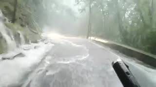 Athirapilly to Valparai route on monsoon