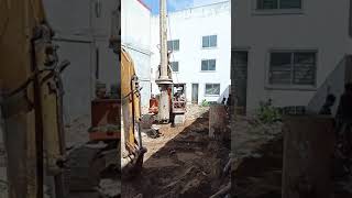 Basic drilling activities# សកម្មភាពខួងគ្រឹះ 👷👷 please subscribe for new videos