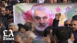 Thousands protest in Tehran over Suleimani killing