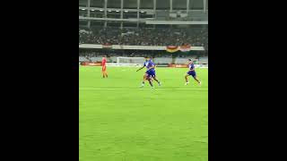 india vs hong kong football 1st goal Anwar ali #bluetiger#indianfootball