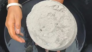 Melting like butter Soft big chunks of pure cement water 💦crumbling/dipping ||satisfying|| #SAASMR