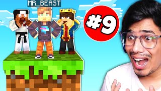 Mr Beast Joined Our World In Minecraft Oneblock 😱