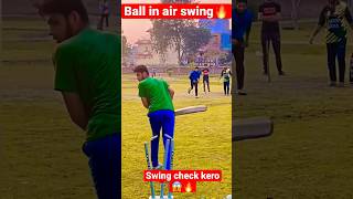 plastic ball se air swing tips||swing check kero🔥#swing #shorts #tips #cricket #youtubeshorts #viral