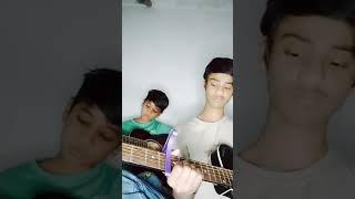 Jaan nisar guitar cover | duniya zamamne se rishte mitaye hai | kavyansh shrivastava | #shorts
