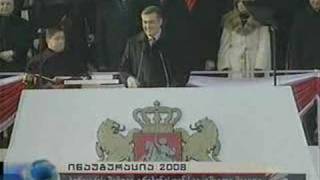 Mikheil Saakashvili's Inauguration-20.01.2008.Part 1